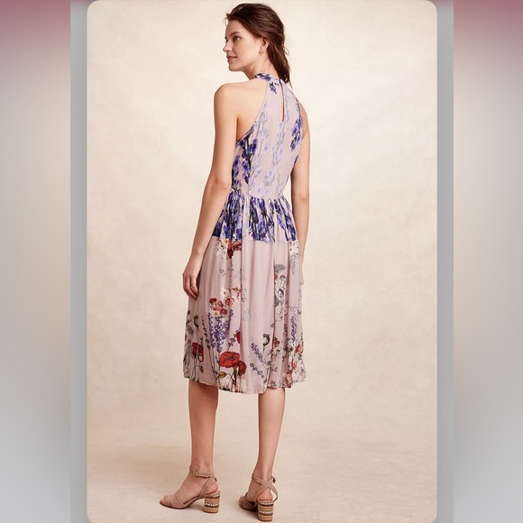 Anthropologie Petaline Midi Dress - Picture 2 of 6
